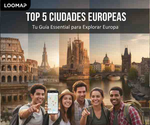 Top 5 European Cities to Explore with LooMap